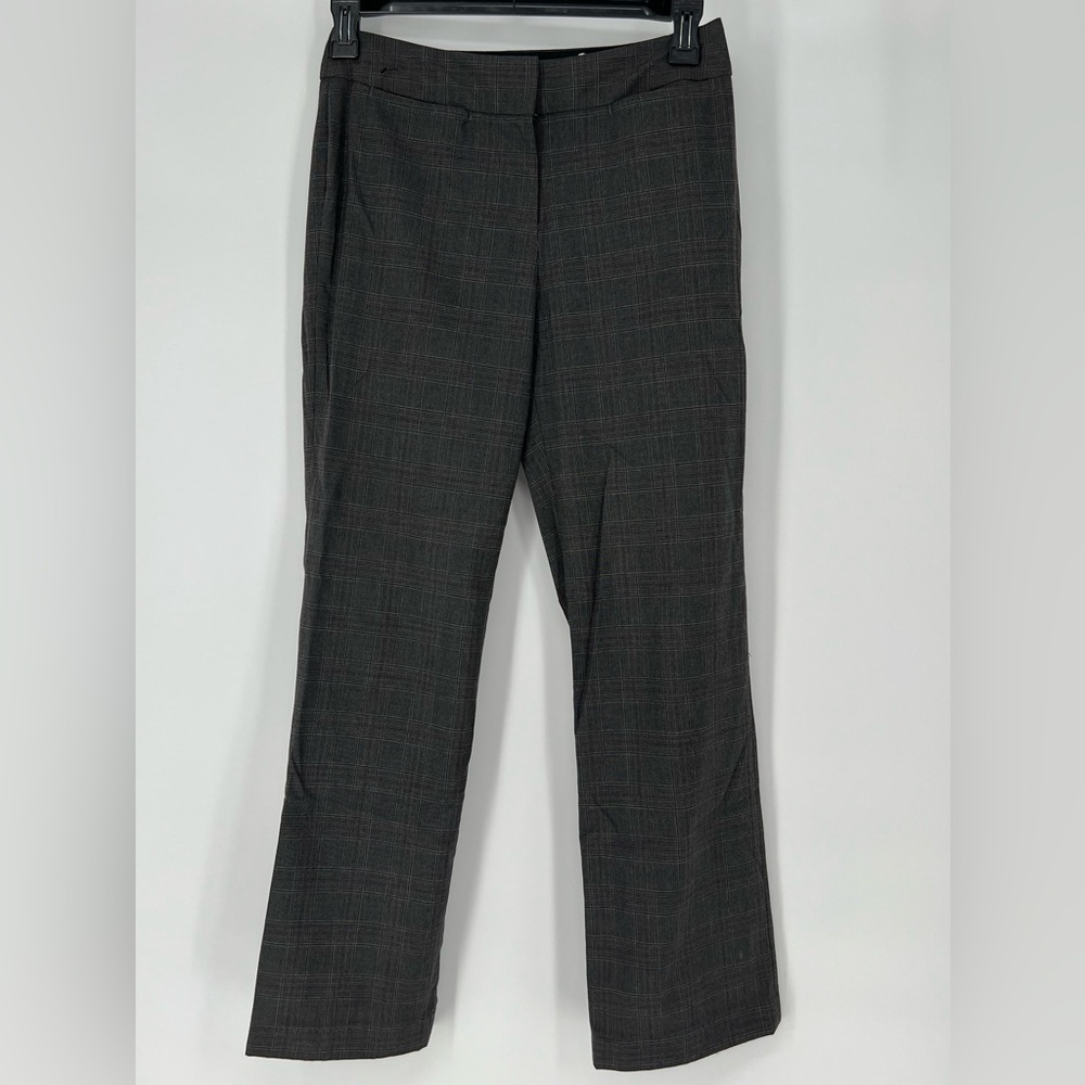 LIZ‎ CLAIBORNE AUDRA BROWN PLAID PANTS NWOT